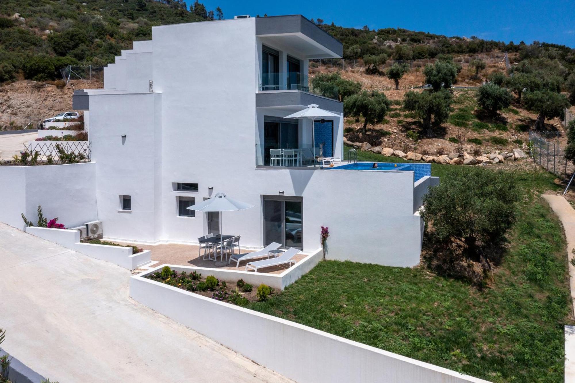 Elysium Villas Bellevue Sarti Esterno foto